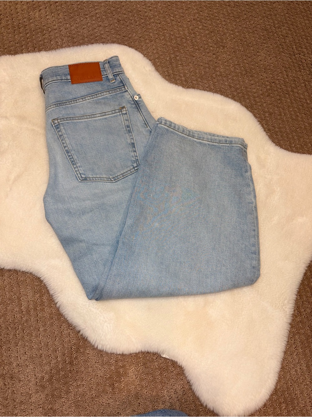 Everlane Way High Curve Jean 27” inseam